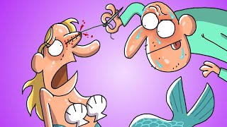 Performing Emergency SURGERY On A Mermaid  Cartoon Box 367  by Frame Order  Hilarious Cartoons [upl. by Ahto]