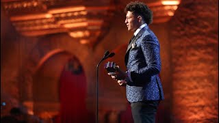 Patrick Mahomes 20182019 MVP Award Speech [upl. by Behre107]