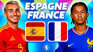 🔴 🇪🇸🇫🇷 ESPAGNE  FRANCE U19 🔴 Le MATCH pour la 1ère PLACE 🏆EURO 2024 U19  Direct Live Stream [upl. by Yzzo]