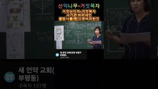 신천지 거짓말하는불법한야곱의죄와허물 을고합니다 부평새언약교회 [upl. by Anielram113]