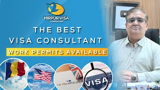 The best visa consultant  free work permits available  contact now  Major Kamran [upl. by Anaerda959]