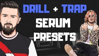 Free Serum Presets  Trap  Drill Lead Sound [upl. by Gildea]