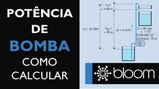 Como calcular a potência de uma bomba [upl. by Frulla]