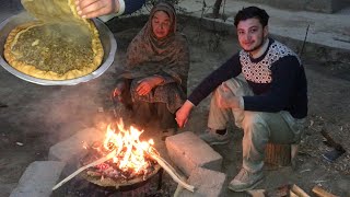 Chapshoroo  The Traditional Food Of Gilgit Baltistan Pakistan 🇵🇰  Which Canter Fill With Mutton [upl. by Ahsennek]