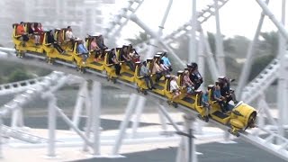 Flying Aces  Ferrari World Abu Dhabi includes POV [upl. by Annitsirhc155]