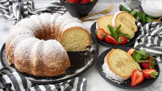 Sugary Kentucky Butter Cake Recipe [upl. by Niwle]