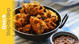 How To Make Vegetable Pakora  Easy Indian Starter Recipe  Quick StepByStep Version [upl. by Keefer754]