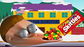 Stretchy Morty drops his Skittles in School [upl. by Tenay]