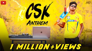 CSK Anthem X Mi Gente  IPL 2018  Mi Gente Remix Cover  MD  ft TSK  CSKreturnsanthem [upl. by Dronski]