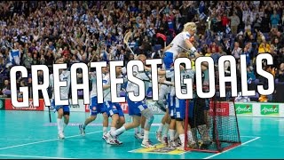 Greatest Floorball Goals in History  Important amp Emotional Goals [upl. by Adlog]