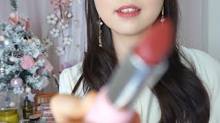 ASMR Doing Your Holiday Makeup 🎄🎁 Makeup Artist [upl. by Hocker88]