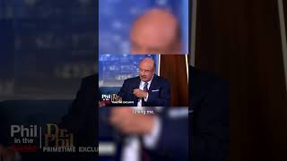 Dr Phil to Rudy Giuliani Is there a chance youre going to end up in prison [upl. by Gere]