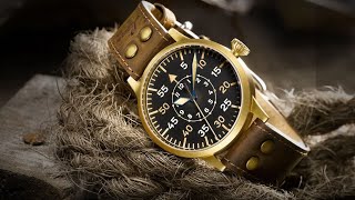 Laco Pilot Watch Original DORTMUND BRONZE 862088 [upl. by Honeyman]