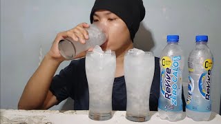 ASMR  Drink REVIVE water without sugar cool and refreshing NO TALKING  ASMR ICE [upl. by Raina]