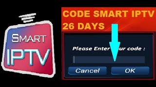 NEW CODE ACTIVATION APPLICATION SMART IPTV FOR 26 DAYS [upl. by Sybilla807]