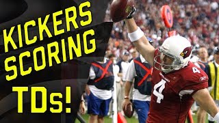 Kickers and Punters Scoring Touchdowns  NFL Highlights [upl. by Oad296]