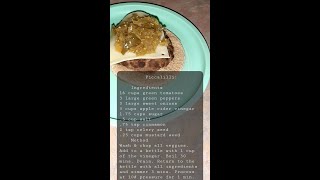 old fashioned piccalilli recipe [upl. by Airehs437]