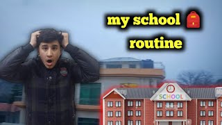 my daily school routine  I am tried to go to school 🏫 😭 [upl. by Melleta]