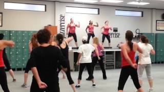 Jazzercise Houston Bear Creek Copperfield Fitness Center Party was remoted live from 1041KRBE [upl. by Hose]