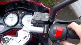 Lexmoto XTRS 125  Throttle Snatch Issue [upl. by Damahom]