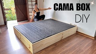 CAMA BOX  COMO FAZER UMA VEJA E FAÇA VOCÊ MESMO [upl. by Nelyak]