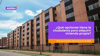 Sector vivienda en el Plan Distrital de Desarrollo  Vivienda [upl. by Lemrac]