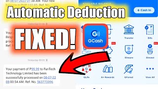 GCASH Automatic Deduction Problem Fixed 2024 How To Unlink Apps Payment on your Gcash [upl. by Yona639]