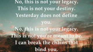 Family Tree by Matthew West w lyrics [upl. by Llennahs]