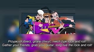 FHD PL Phineas and Ferb  Music Makes Us Better Polish version with lyrics amp English translation [upl. by Yrrol]