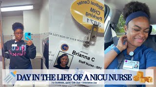 NICU Nurse day in the life  Orientation Day  nurse vlog [upl. by Lehcyar]