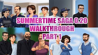 SUMMERTIME SAGA 020 MAIN STORY  WALKTHROUGHGAMEPLAY PART 1 [upl. by Ednalrym]