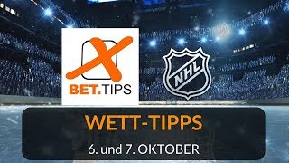 NHL WettTipps zum 610 und 710  Eishockey Vorhersagen und Prognosen [upl. by Ciredor]