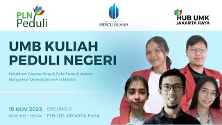 EVENT RECAP KULIAH PEDULI NEGERI  UNIVERSITAS MERCU BUANA [upl. by Renraw]