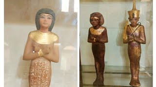 Amazing statues from Tutankhamuns treasure 👀 egypt مصر trending tutankhamun statue تاريخ [upl. by Eilsehc639]