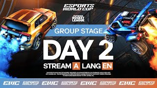 EWC ft Rocket League  Day 2  Group Stage [upl. by Atteval]