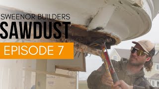 Historic Porte Cochere Renovation  Curved Beam Installation  Sawdust S2 EP07 [upl. by Allen]