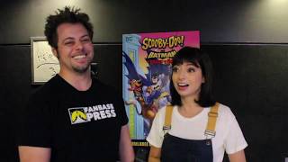 SCOOBYDOO amp BATMAN THE BRAVE AND THE BOLD Premiere Kate Micucci on Velma [upl. by Eliza637]