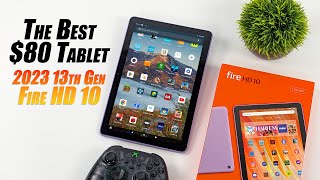 The BEST 80 Tablet You Can Buy Right Now 2023 Amazon Fire HD 10 [upl. by Akilam]