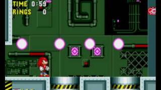 Knuckles the Echidna in Sonic 1  Boss Run [upl. by Enileuqkcaj]