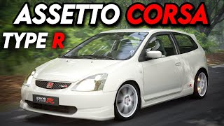 Honda Civic Type R EP3 2001 in Assetto Corsa [upl. by Noyek]