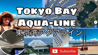 Tokyo Bay Aqualine 東京湾アクアライン Tōkyōwan Akuarain  Travel Japan Vlog [upl. by Shipley]