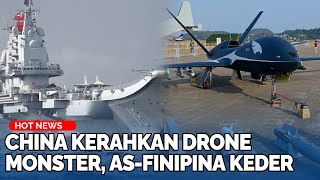 Drone Monster CHINA Bikin Kepungan AS dan Sekutu Bubar Lalu Tabrak Kapal Filipina [upl. by Rego]