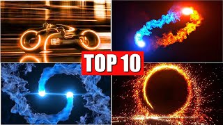 Top 10 Best Intro Templates For YouTube Without Text  No Copyright [upl. by Ahtamat993]