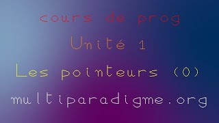 Le huitième cours refait  Les pointeurs [upl. by Fenner]