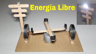 Cómo Generar Energía Eléctrica Libre Con Imanes y Motor DC  Idea Genial [upl. by Elolcin]