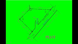 How to Draw Site Plan boundary lines  CSEC 2005 [upl. by Mw352]