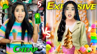 Cheapest Vs Most Expensive ICE CREAM 😱 Rs5 Vs Rs 21000 🤮 [upl. by Piselli]