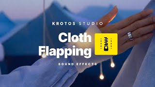 Cloth Flapping Sound Effects  100 Royalty Free No Copyright Strikes [upl. by Seymour443]