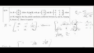 GATE STATISTICS 2022 Solution Question 39 [upl. by Adaminah]