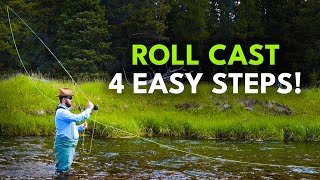 How to Roll Cast — Fly Fishing For Beginners  Module 3 Section 2 [upl. by Betta3]